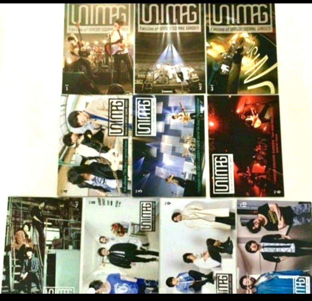 レアUNISONSQUAREGARDEN会報NO1〜10