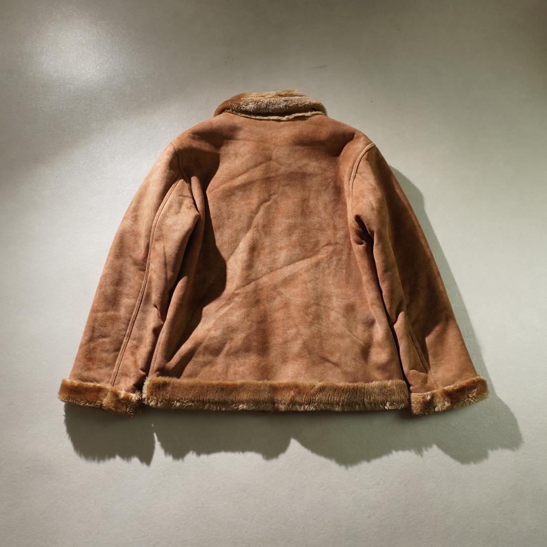 vintage ファームートンジャケット モード ブラウン/YW117