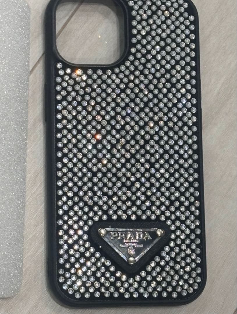 PRADA ストーン装飾 iPhoneケース