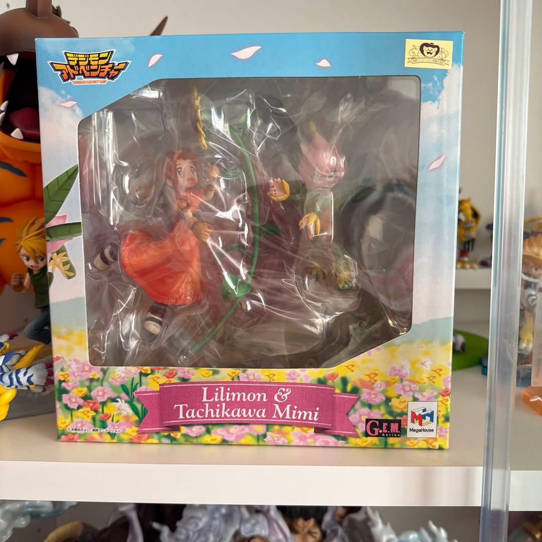 デジモンアドベンチャー　太刀川ミミ&リリモン　g.e.m