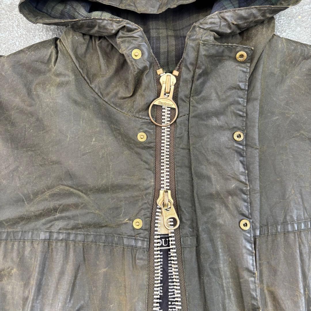 90s Barbour durham ダラム　オイルドハンティングジャケット