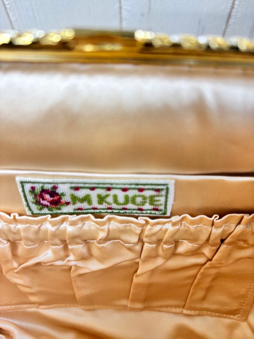 プチポワン　久家道子　刺繍バッグ　パーティバッグ