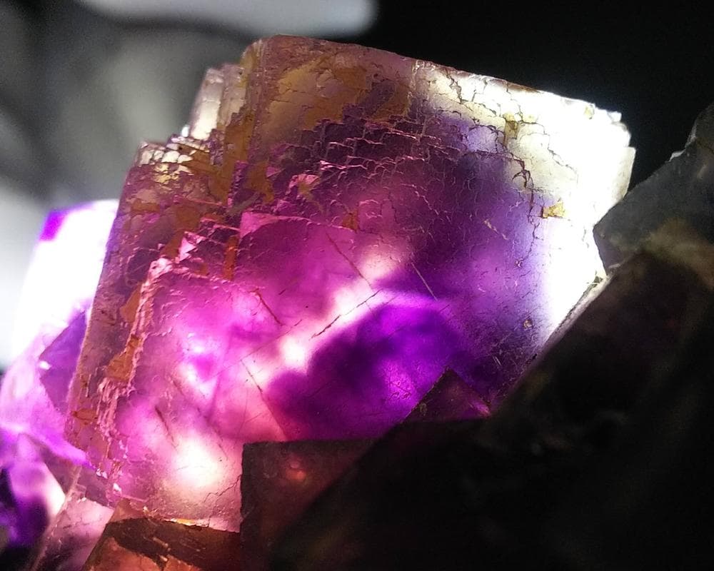 514 大きめ オコルス鉱山 フローライト 蛍石