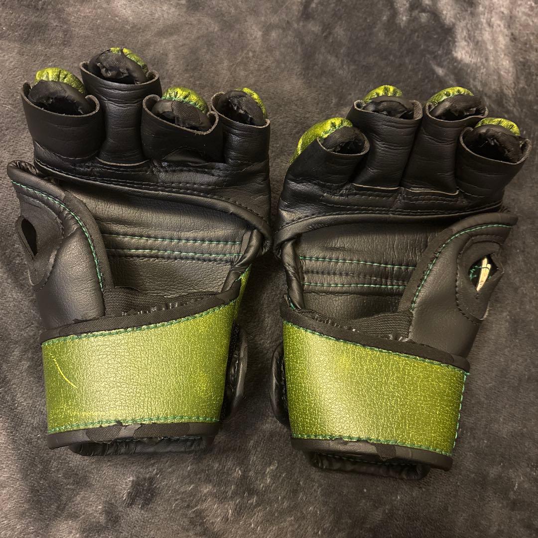 ISAMI RIZIN グローブ Sサイズ グリーン/ブラック