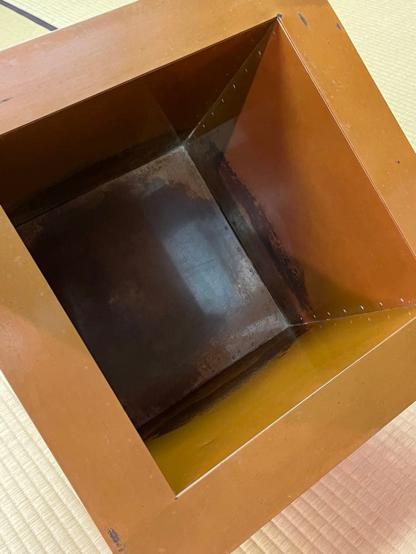 茶道具　炉　銅製