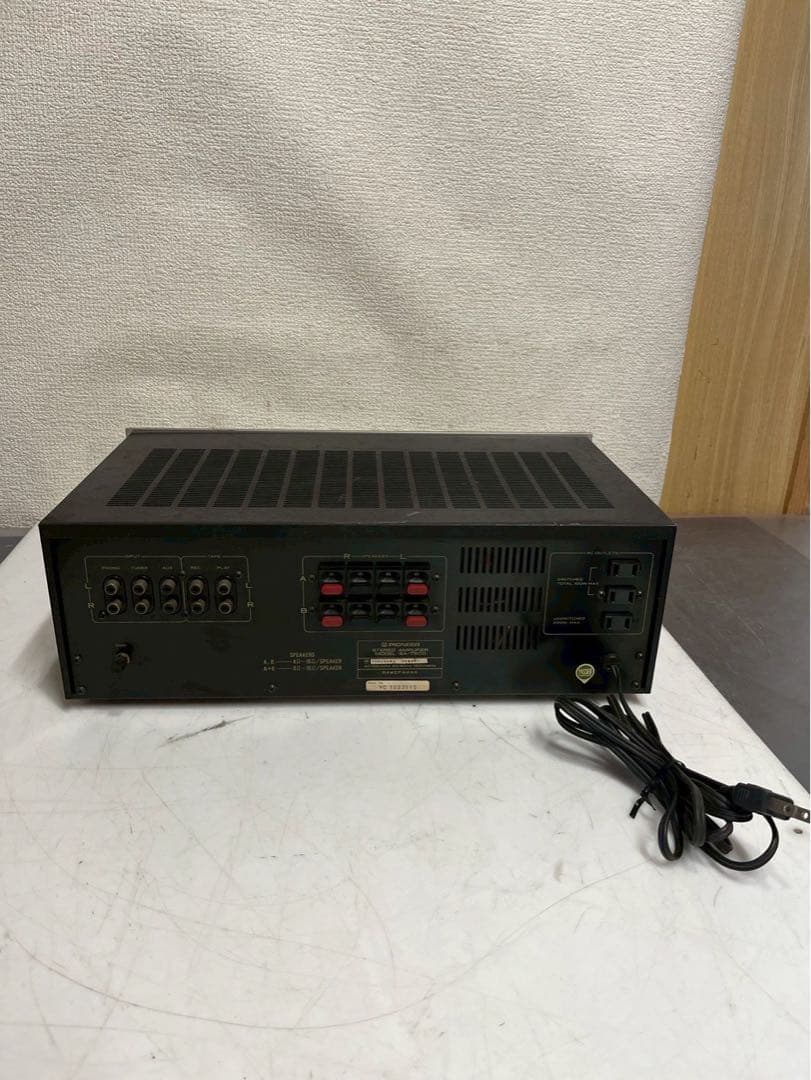 【ジャンク品】pioneer パイオニア　ステレオアンプ　SA-7600
