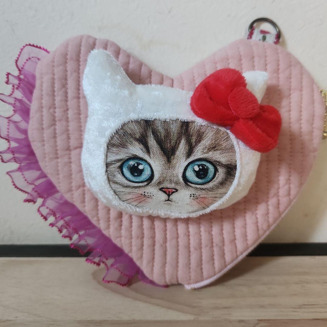 コヤンイサムチョン　ハートのポーチ　ハンドメイド