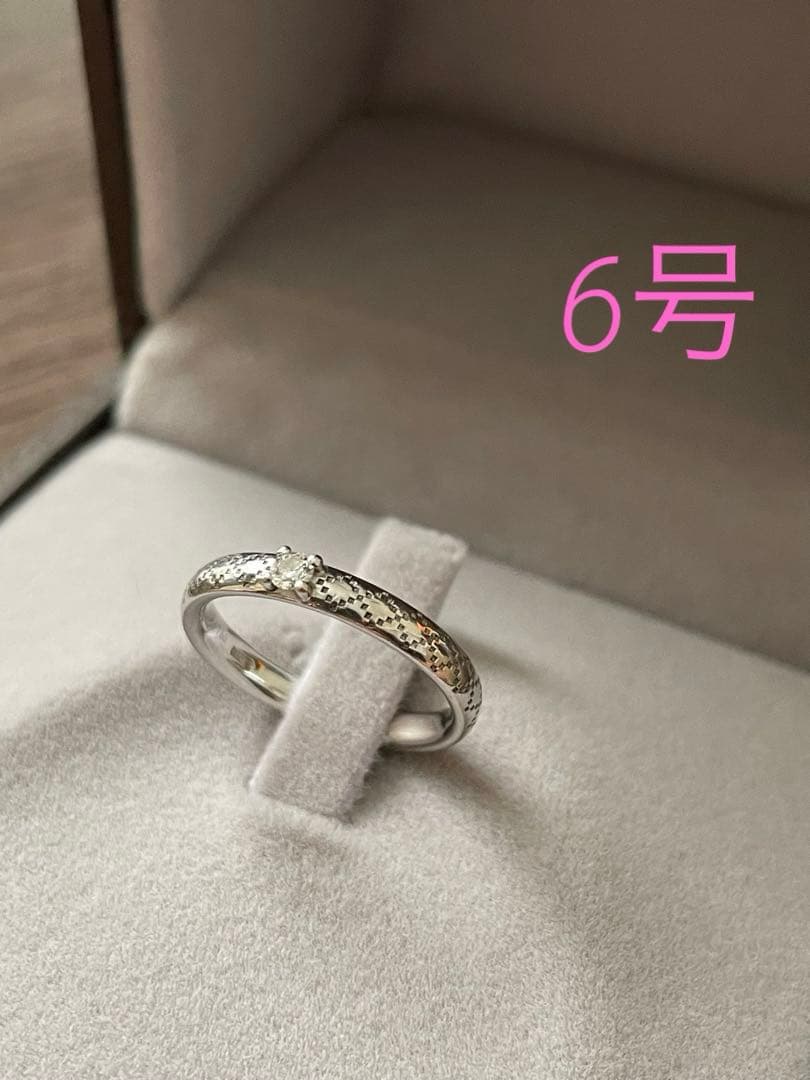 GUCCI ダイヤ 指輪 ディアマンティッシマ K18WG