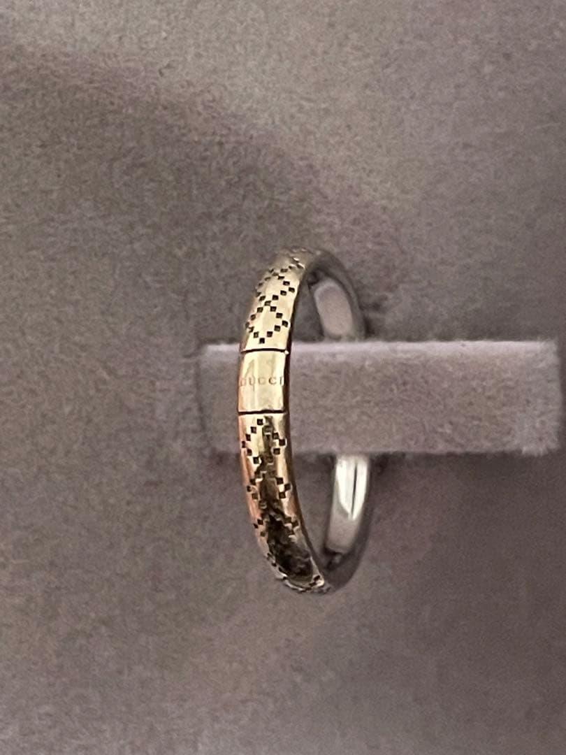 GUCCI ダイヤ 指輪 ディアマンティッシマ K18WG