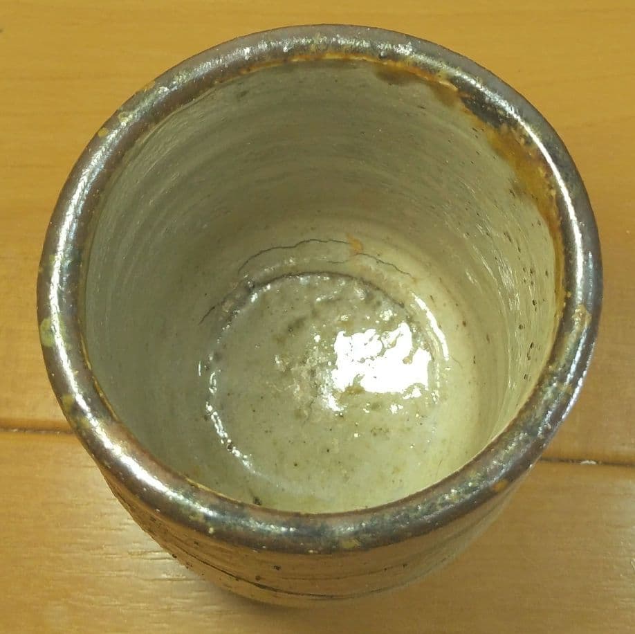 人間国宝 金城次郎 筆筒(魚2匹）栞 共箱 壺屋焼 壷屋焼 やちむん 美品