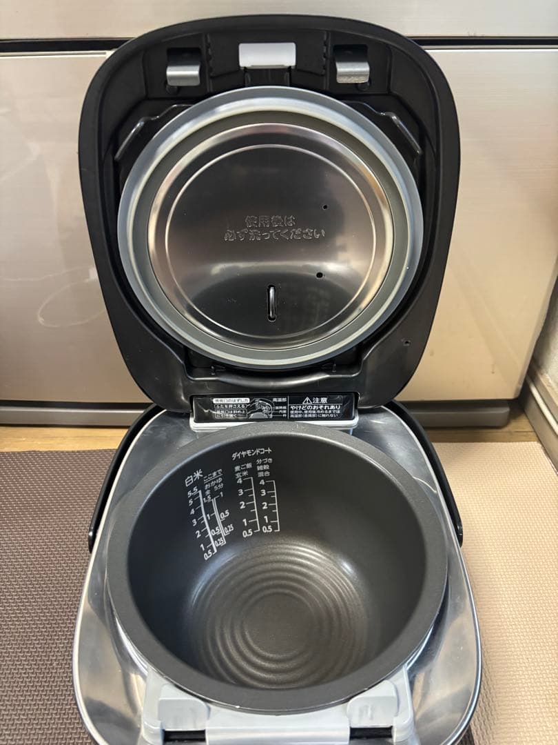 TOSHIBA RC-10VXR 東芝真空圧力IHジャー炊飯器-22年製