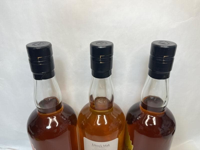 イチローズモルト　3本セット　DD MWR WWR　700ml 46％ 箱入り