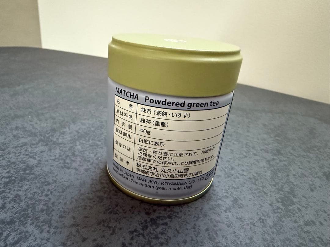 抹茶 五十鈴いすず40g缶 6缶セット　宇治 緑茶 新品未開封　丸久小山園