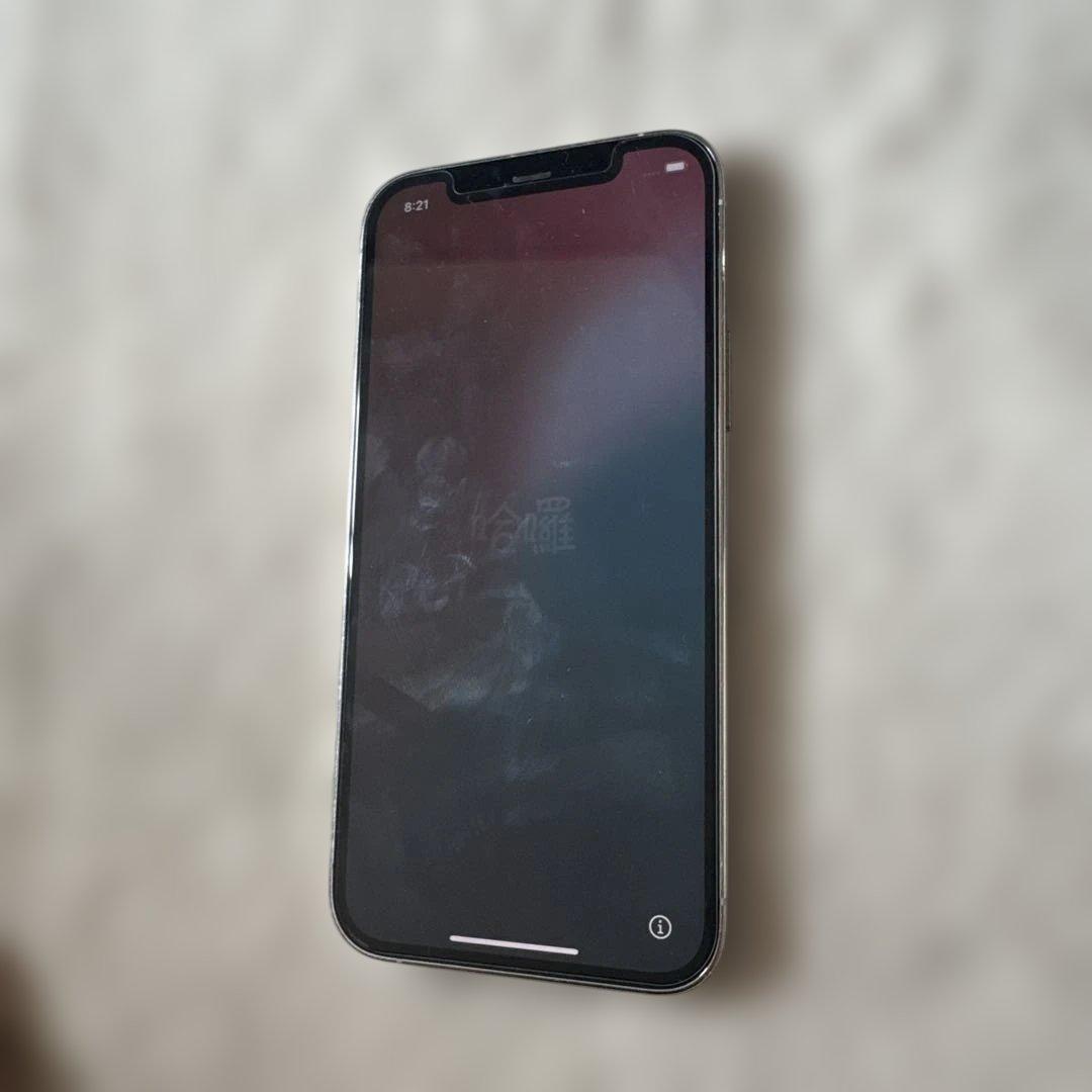 iPhone 12Pro ホワイト 背面ひび割れ 箱あり SIMフリー