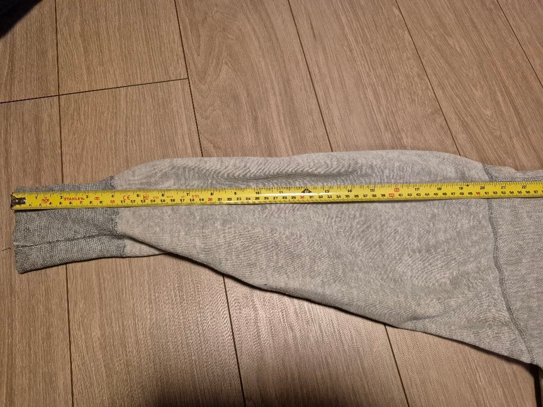 ヴィンテージ　ツートーン　スウェットパーカー　 染込プリント　60s 70s