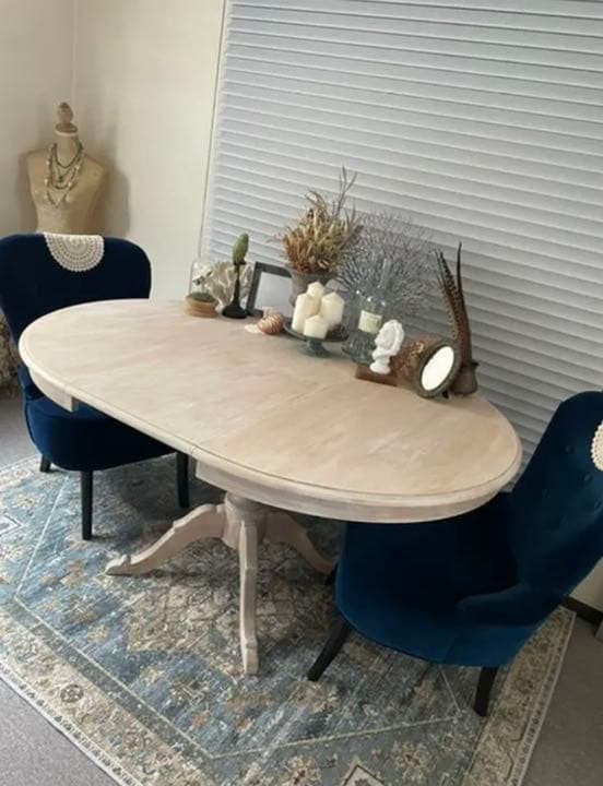 【美品★ワイドサイズ】アンティーク・ダイニングテーブル（木製）