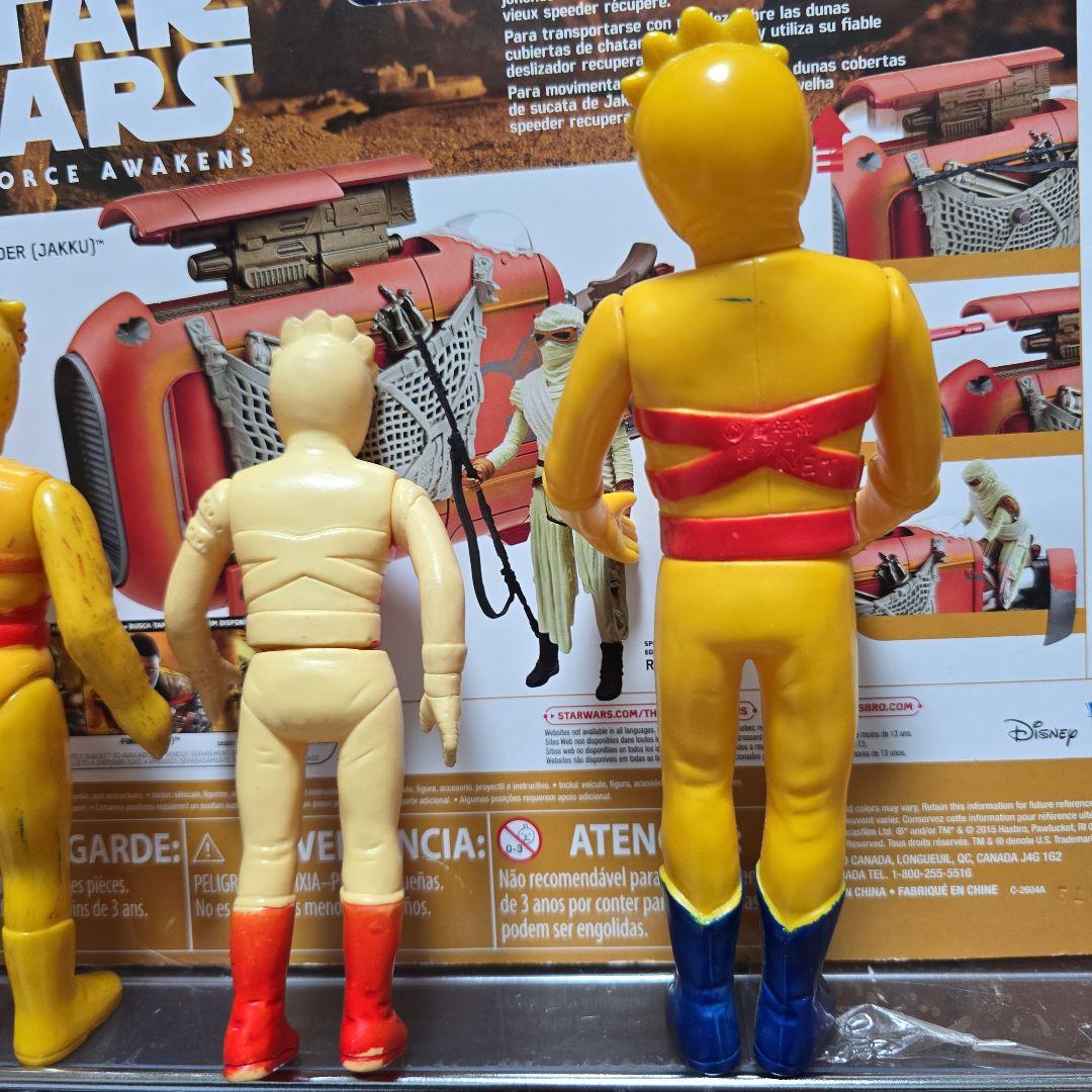 愛の戦士レインボーマン月の化身３体