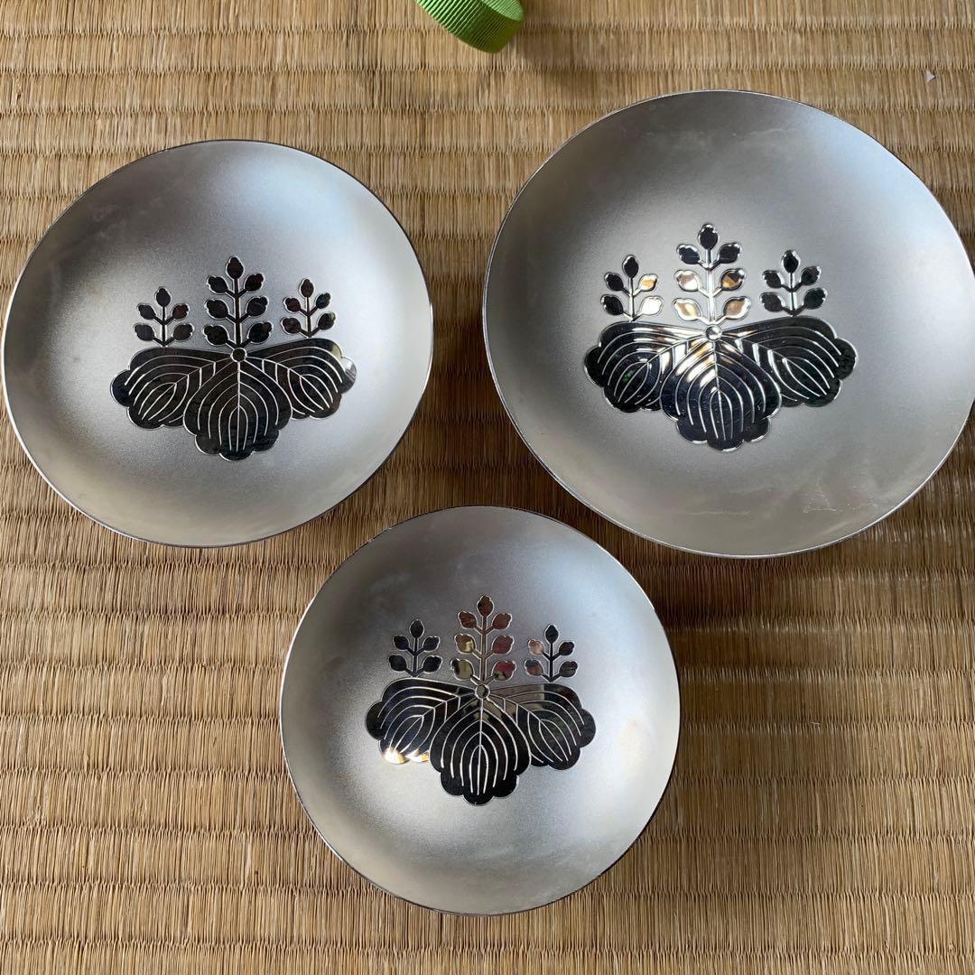 銀盃　純銀　シルバー　３点セット　内閣総理大臣　造幣局