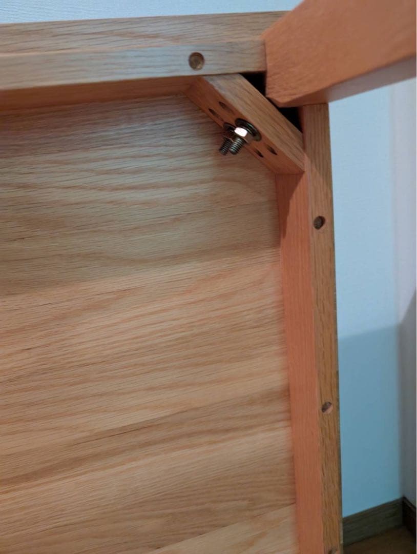 ■送料込■無印良品 MUJI 無垢材テーブル1 オーク材 ダイニングテーブル机