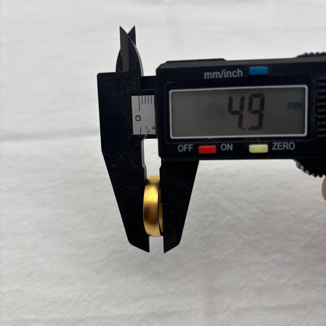 【極上美品】K18ゴールド マット仕上げリング 4.2g 16号