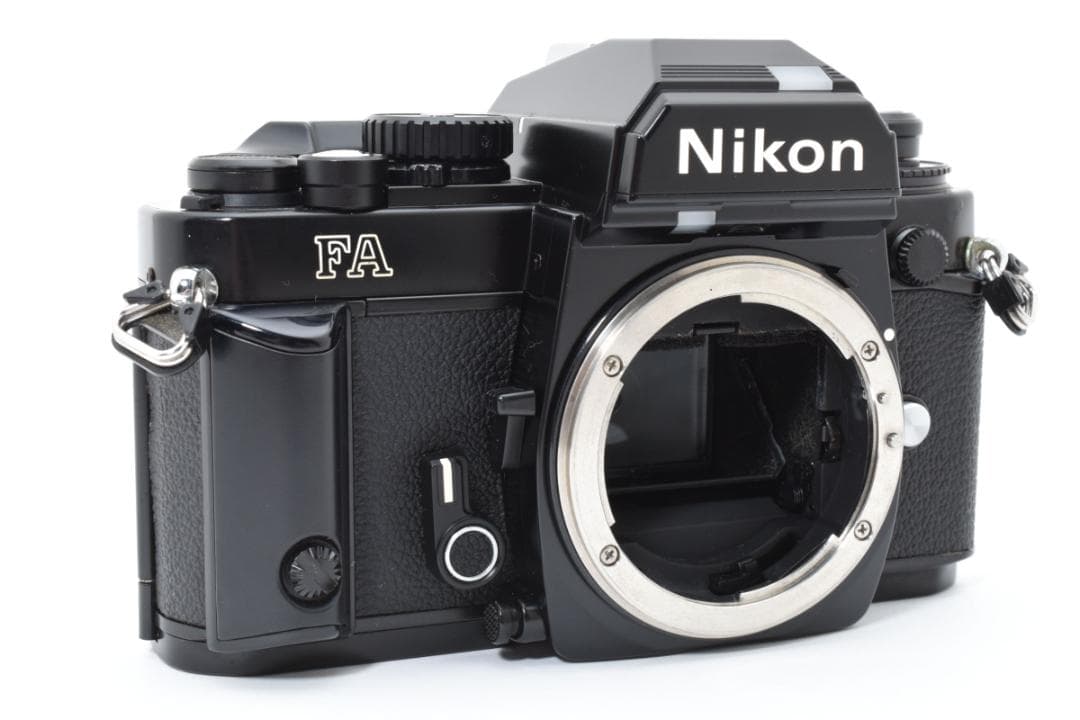 美品 NIKON FA ブラック フィルムカメラ　モルト新品交換済 H119