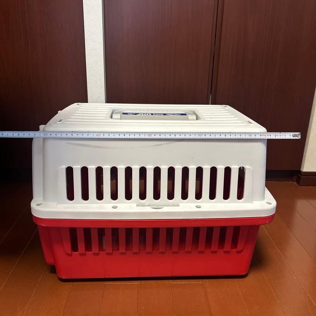 おまけ付き【Red &White】犬用キャリーバッグ