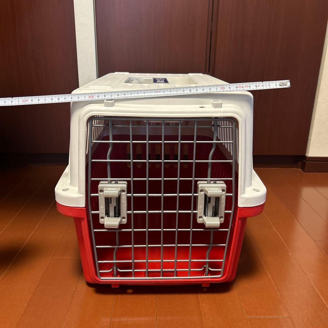 おまけ付き【Red &White】犬用キャリーバッグ