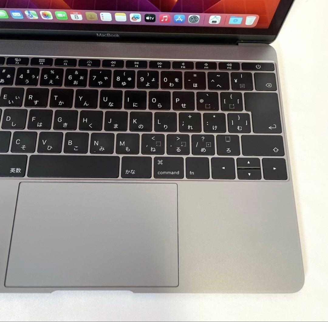 【廃盤希少】MacBook 12インチ　メモリ8GB 256GB軽量920g