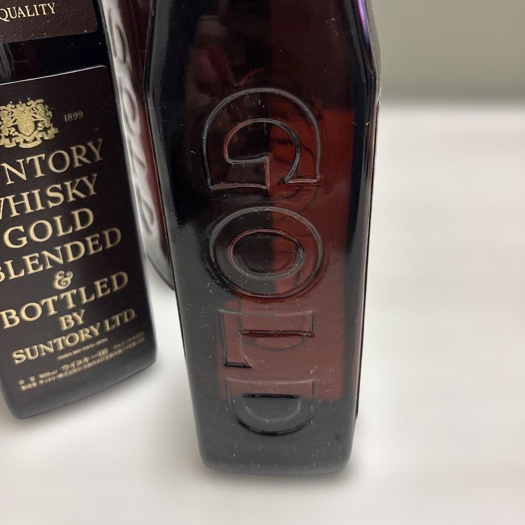 古酒Suntory Whisky Gold Blended 4本セット❗️旧ボトル