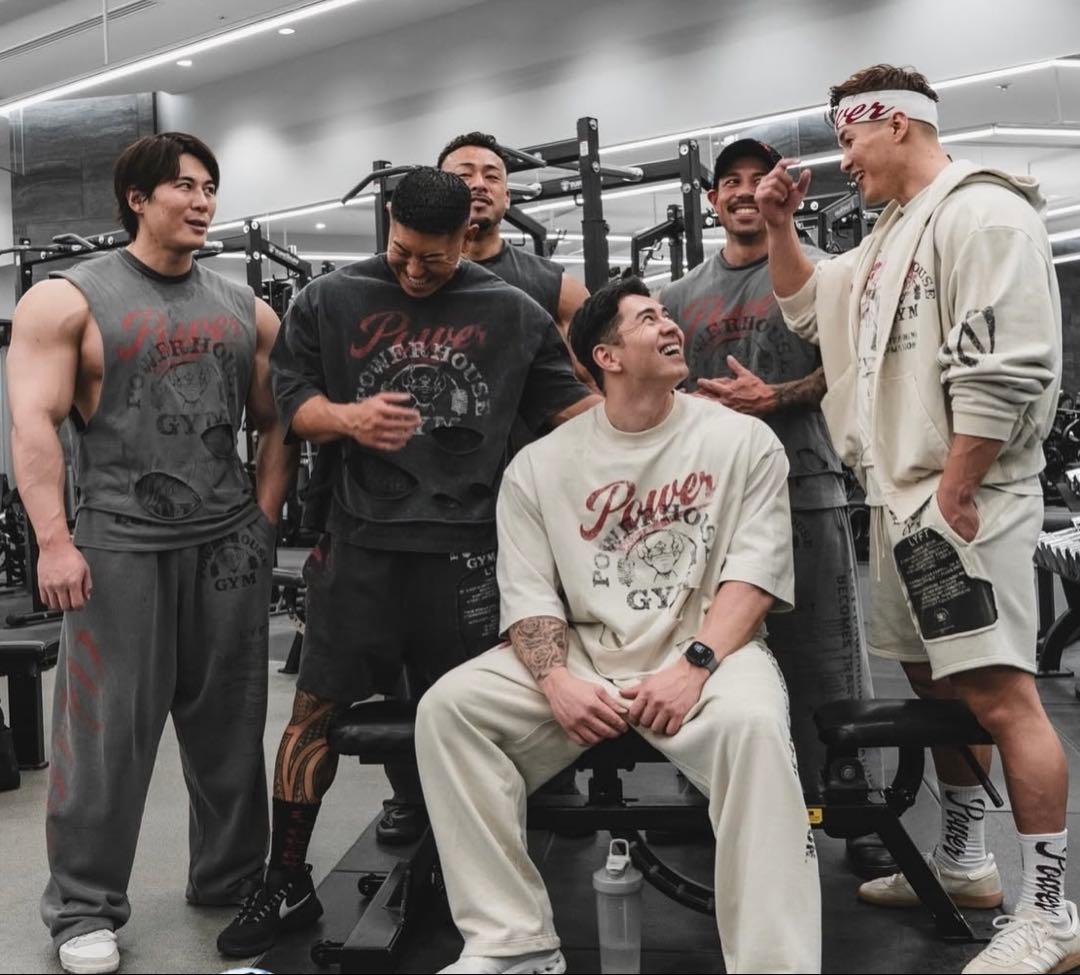 LÝFT × POWER HOUSE GYM ビンテージ　Tシャツ　ブラック　L