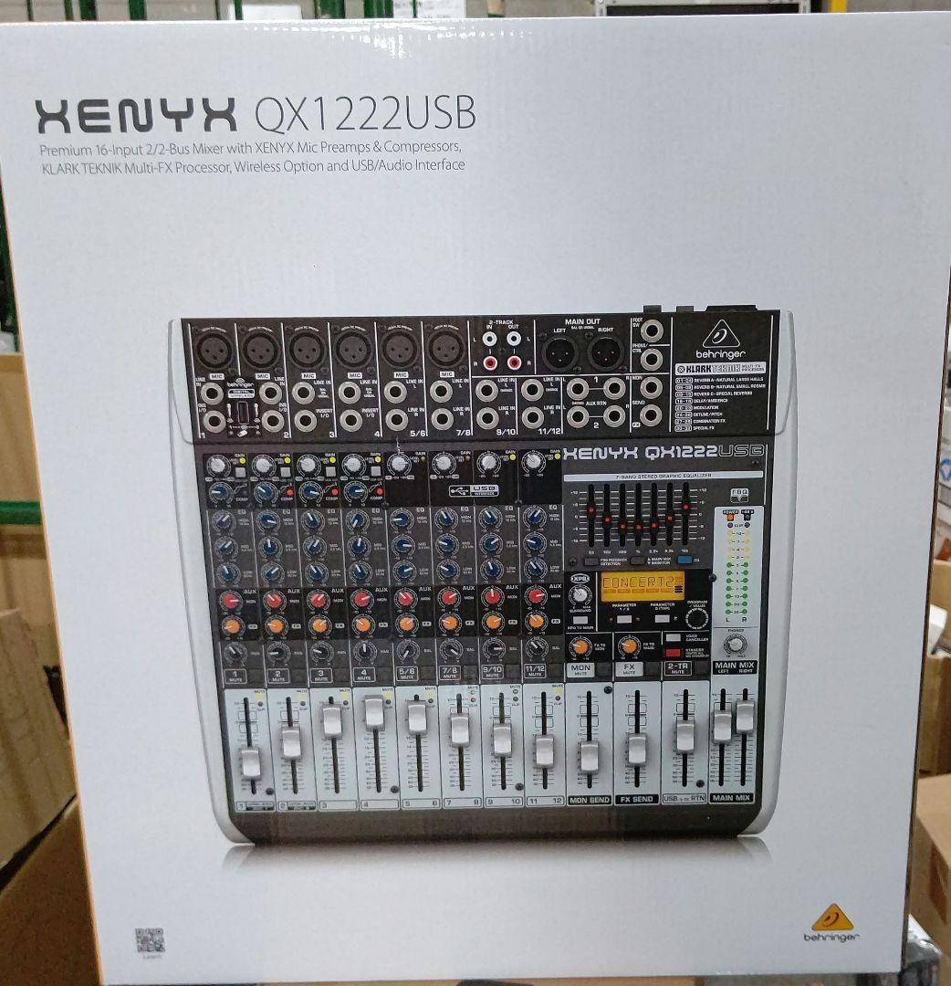 ベリンガー アナログミキサー　XENYX QX1222USB