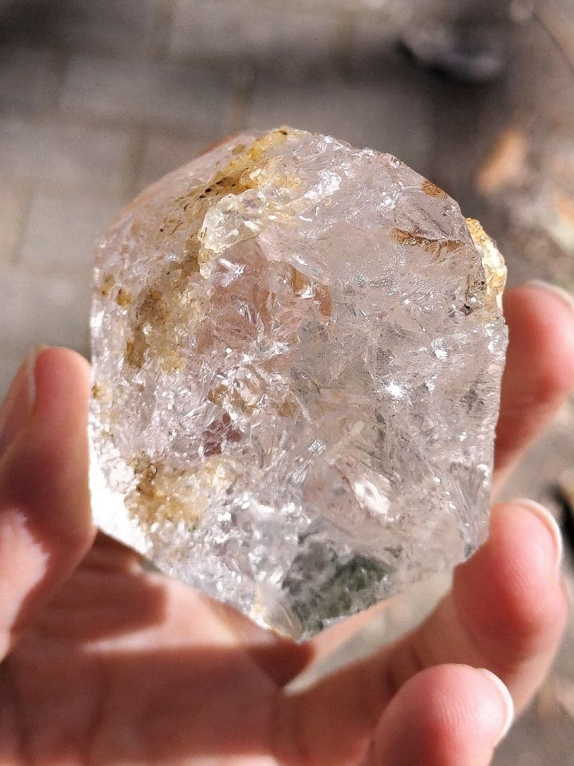 【奇跡的共演】グリーントルマリンオンクォーツ