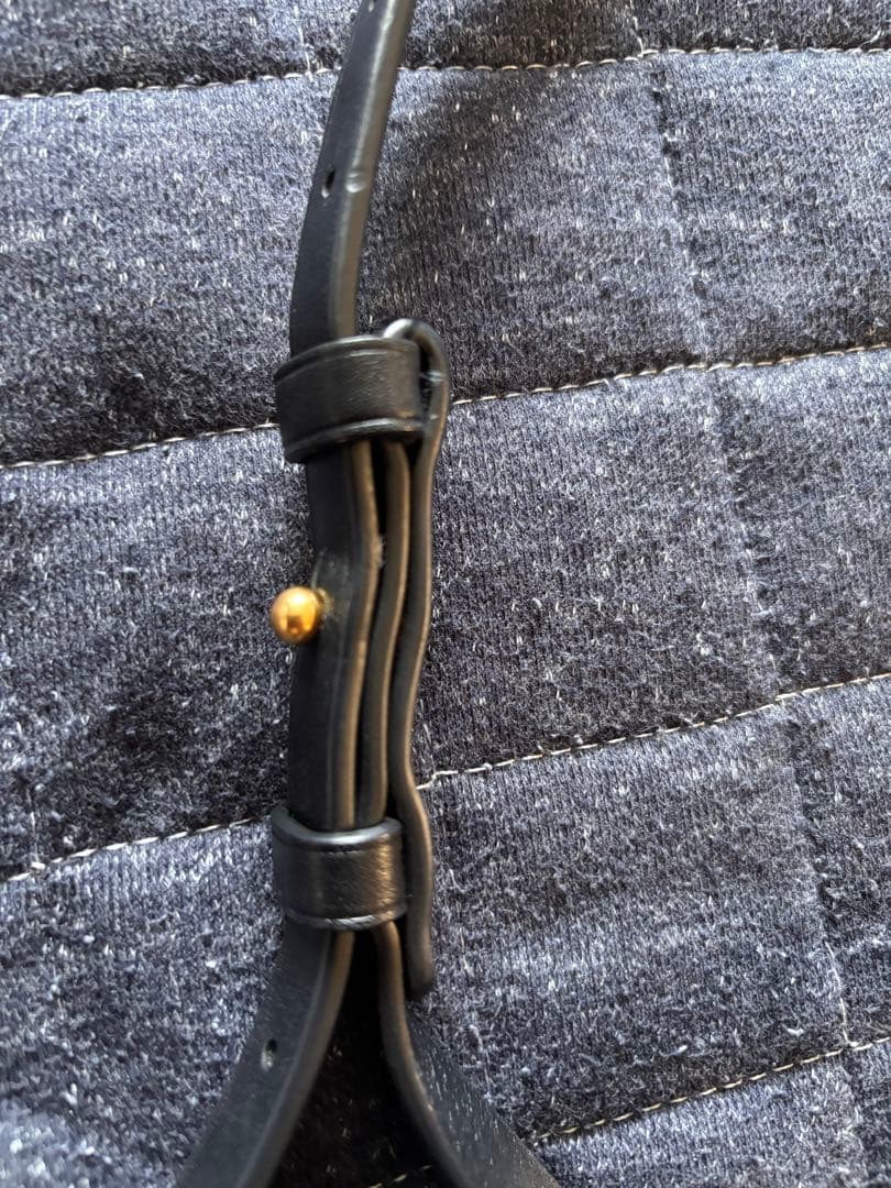 美品　Tory Burch ブラック　レザー　ショルダーバッグ