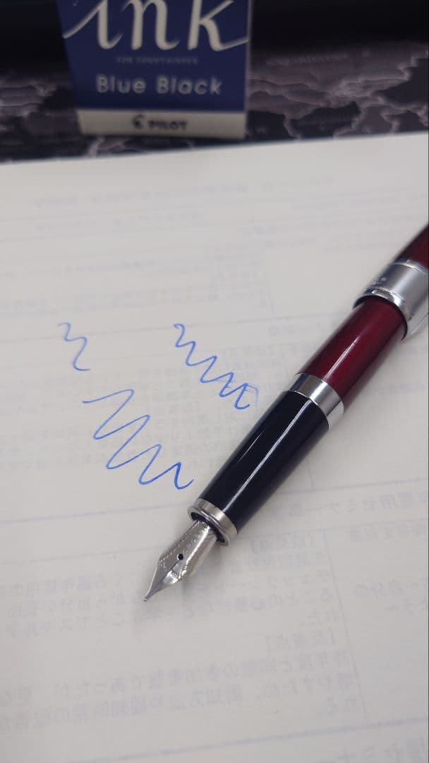 【18金】CROSS万年筆　アポジー　レッドラッカー　並品【値下げ】