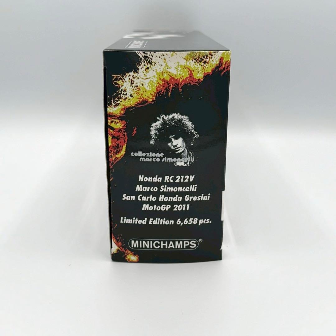 ミニチャンプス 1/12 HONDA RC212V 2011 シモンチェリ