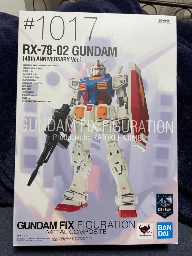 メタルコンポジットRX-78-2ガンダム40周年記念ver