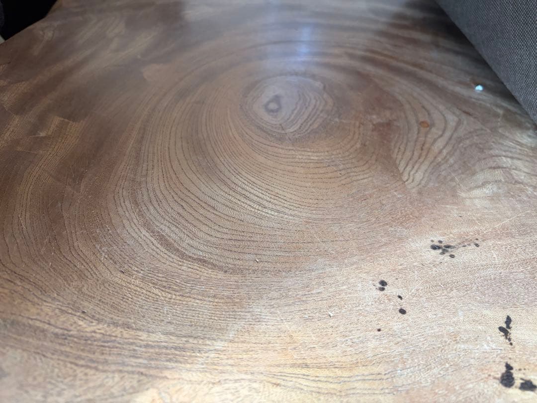 一枚板テーブル　サイドテーブル　ミニテーブル