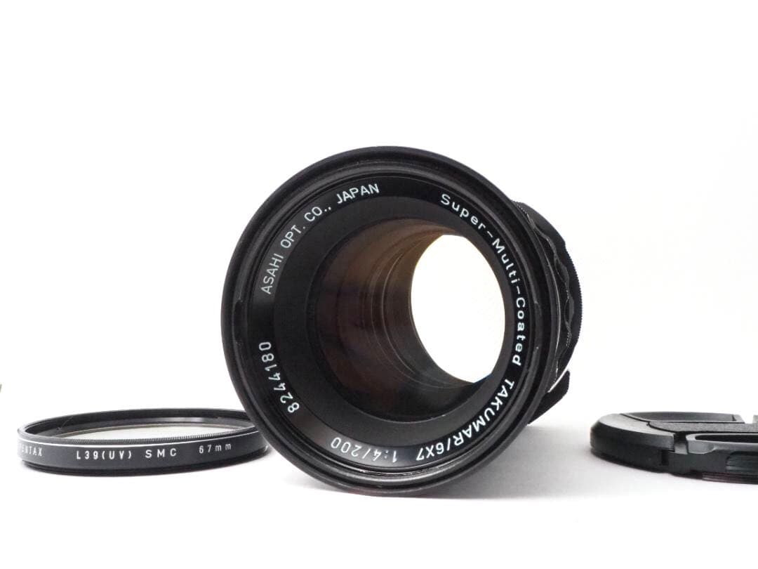 【美品】Pentax SMC TAKUMAR 6x7 200mm F4 #187