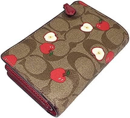 COACH 二つ折り財布/アップル.ミディアム コーナー ジップ ウォレット