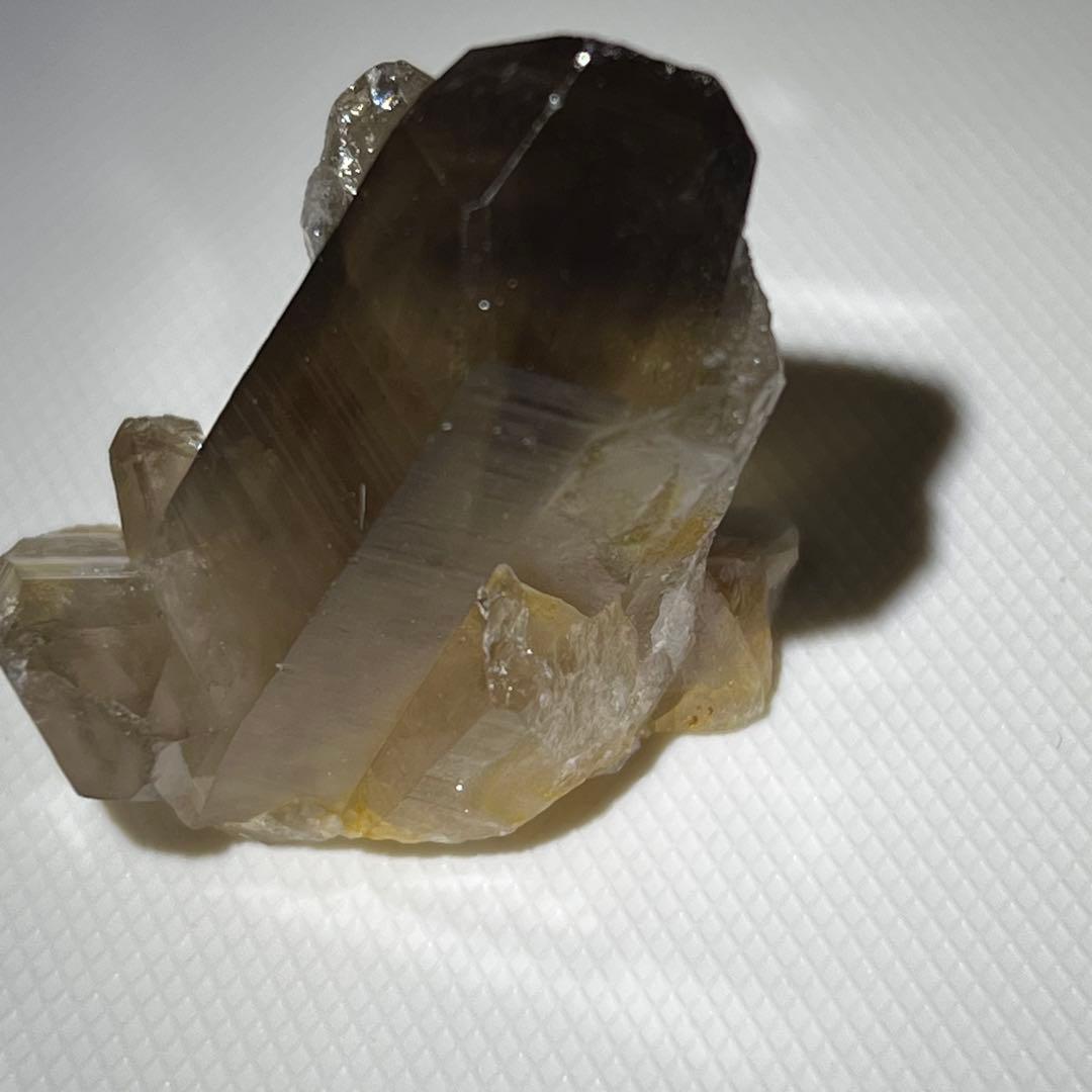 パキスタン産　スモーキークォーツ原石クラスター　天然石黒水晶　6点セット