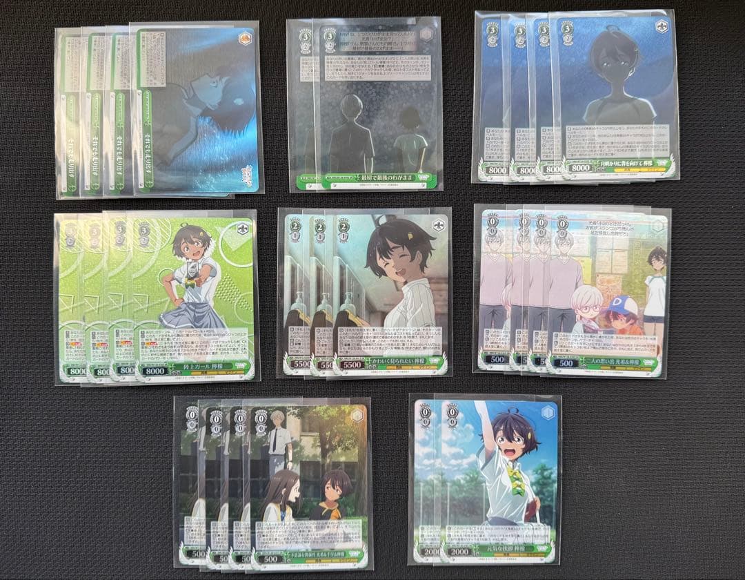 ヴァイスシュヴァルツ 負けヒロイン　フルホイル　＋　組み替えパーツ