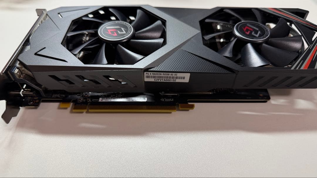 ASRock Radeon RX 590 8GB OC グラフィックボード