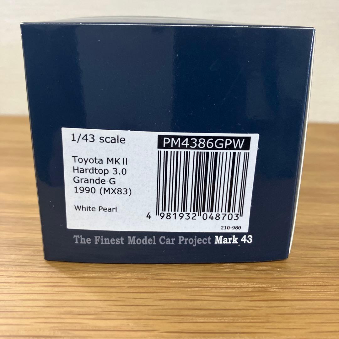 ホワイト MARK II 1/43 ミニカー　MARK43