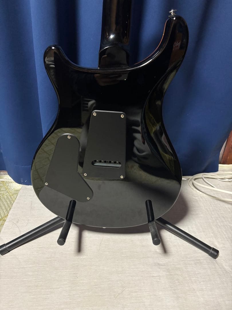 ギター PRS SE Custom 24 Quilt Grey Black