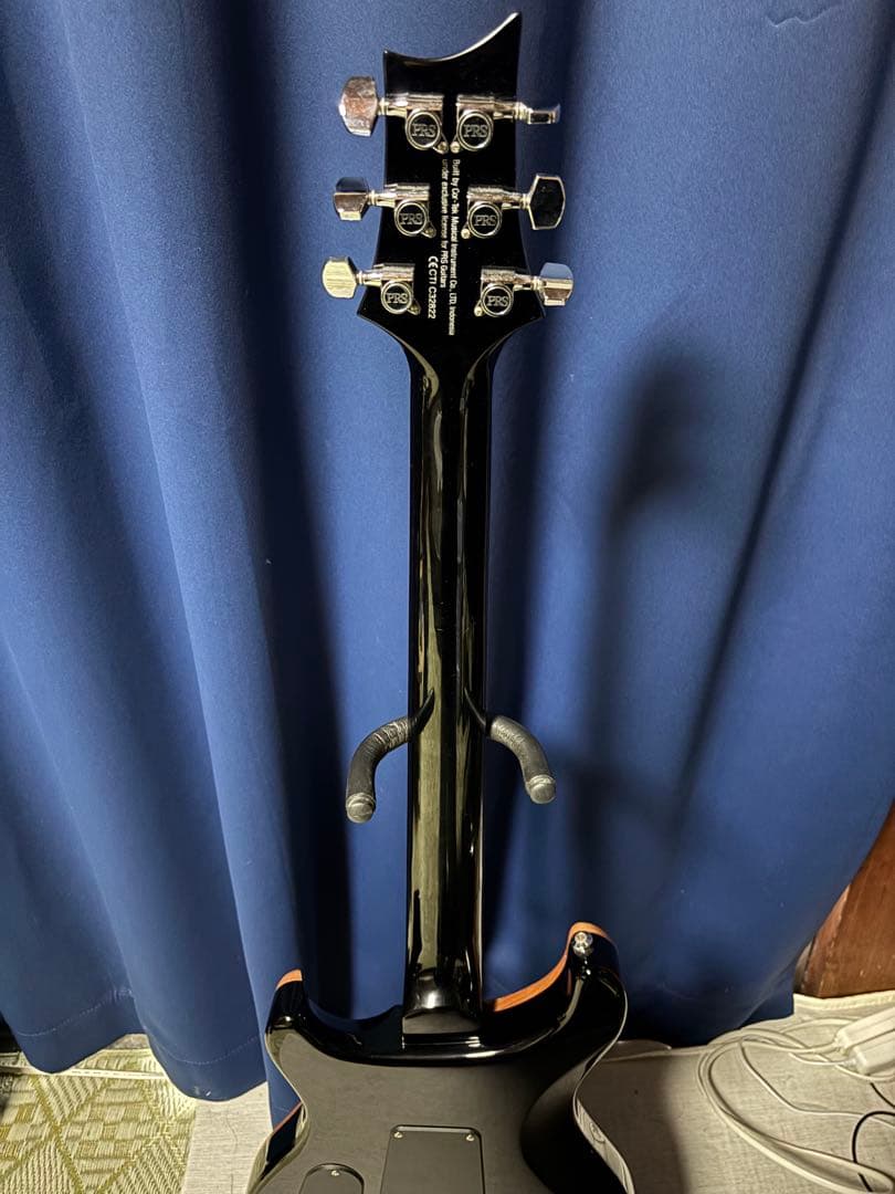 ギター PRS SE Custom 24 Quilt Grey Black