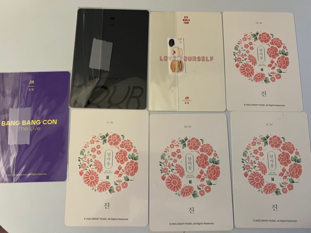 BTS ジンくん ミニフォト