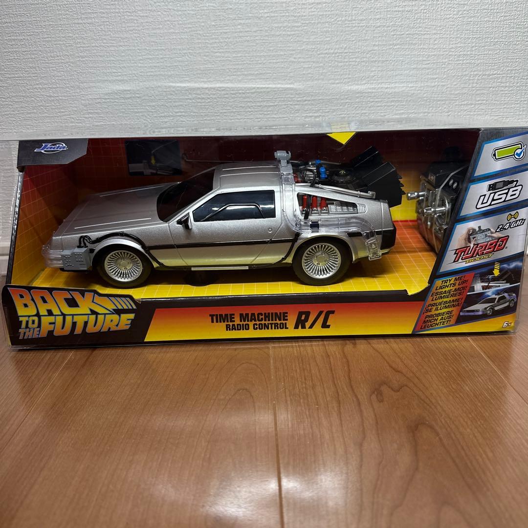 Jada Toys バックトゥザフューチャー 1/16 デロリアン ラジコン