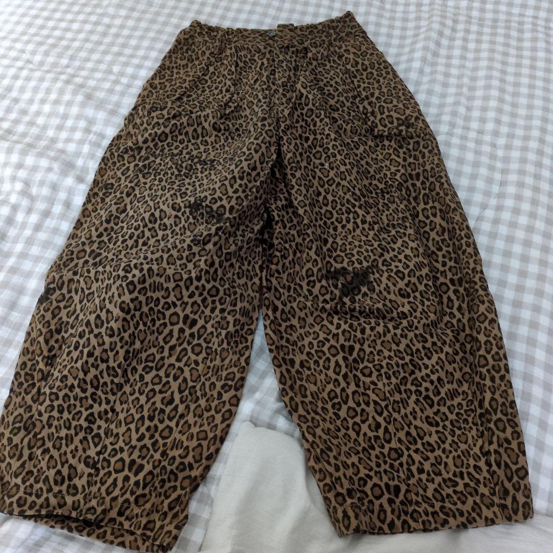 か*❤様 オススメ！デニムダンガリー☆レオパードパンツ