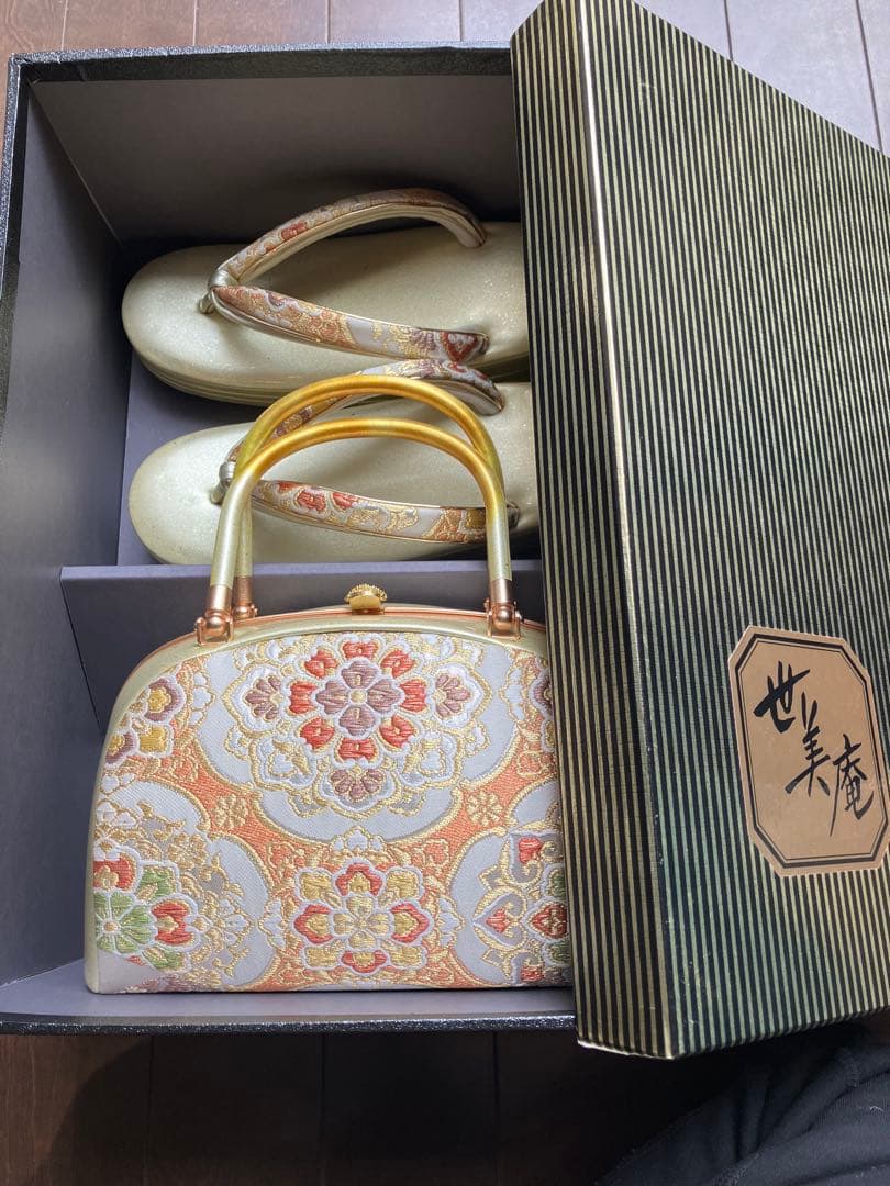 草履　バッグ　セット　和装　成人式　披露宴　フォーマル　バッグ草履セット