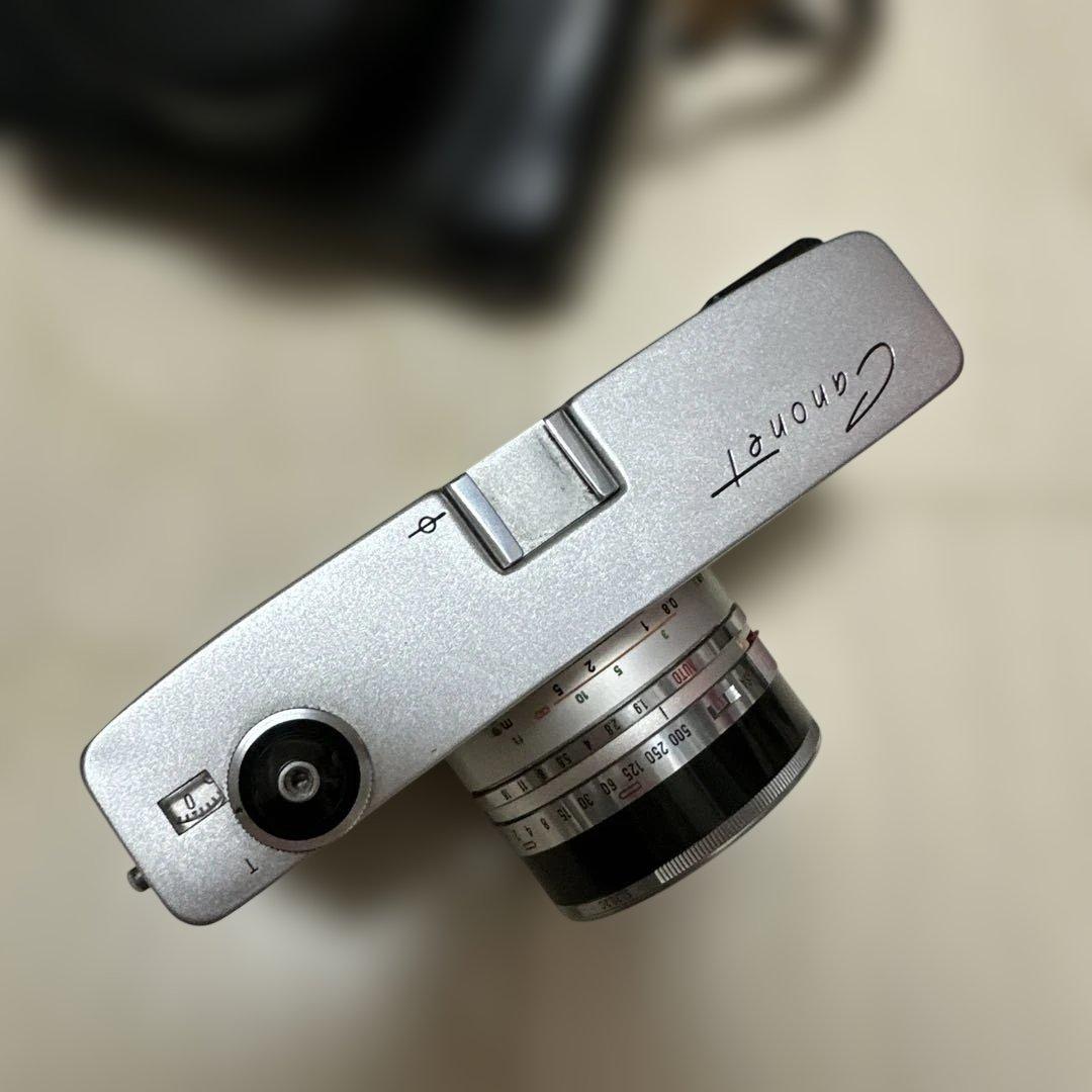 キャノン フィルムカメラ　Canon Canonet　レトロ　カメラ